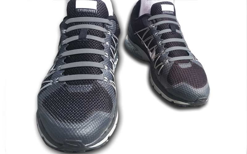 tie shoelaces for running